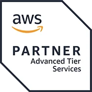 AWS Advanced Tier Partner Badge Cardinal Peak